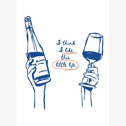 Poster I like this little life