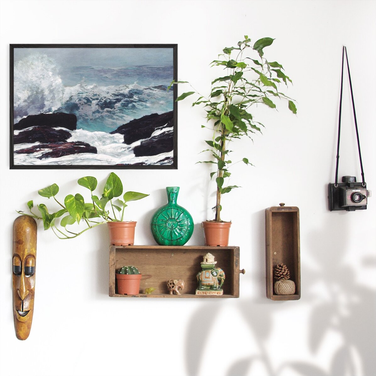 Poster landscape - Winslow Homer - Northeaster 1895