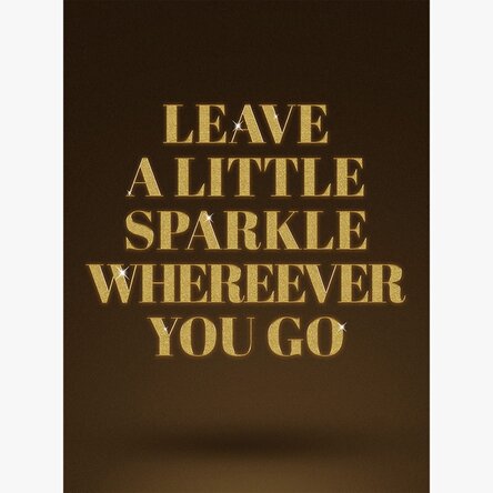 Poster Leave a spark