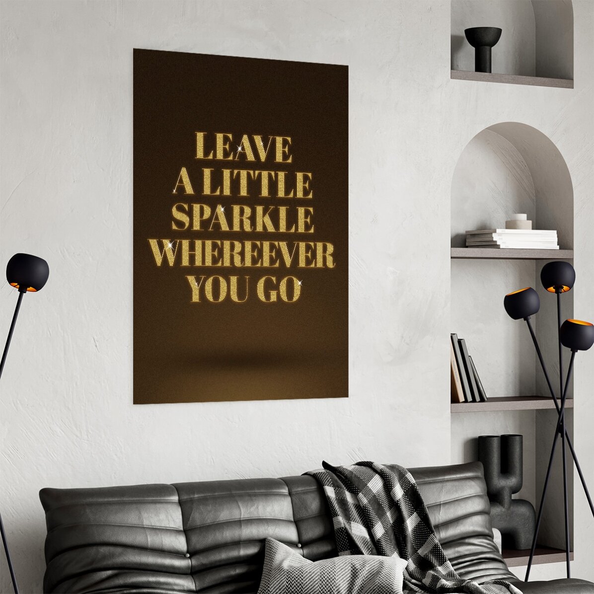 Poster Leave a spark