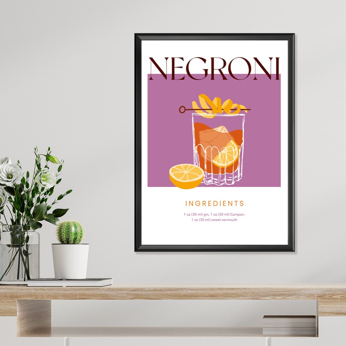 Poster Negroni