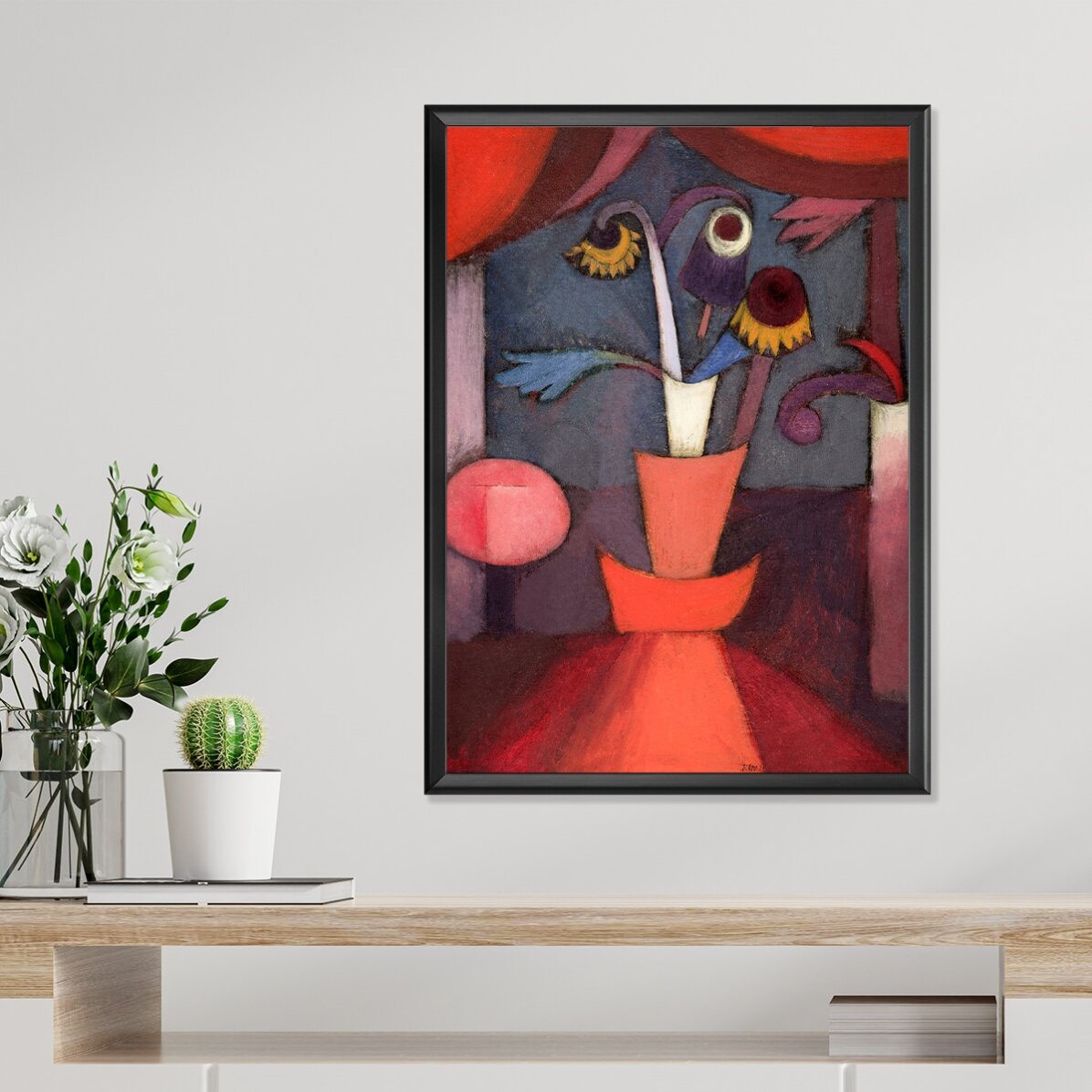 Poster Paul Klee, Autumn Flower 1922