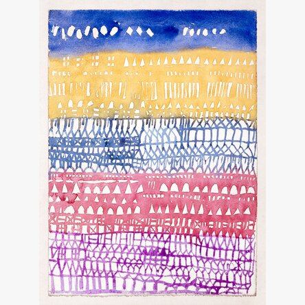 Poster Paul Klee, Old City 1928