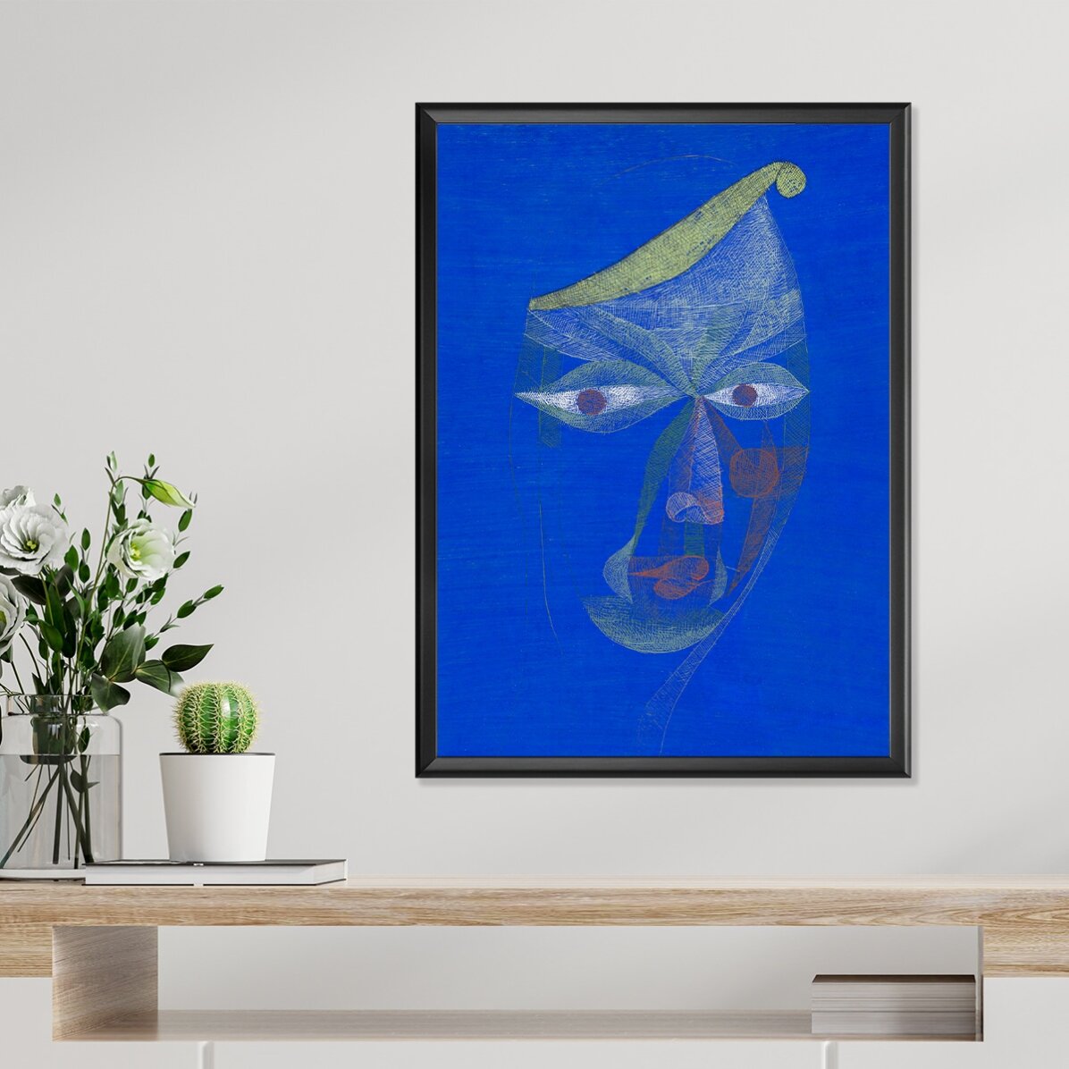 Poster Paul Klee, Portrait of an Oriental 1924