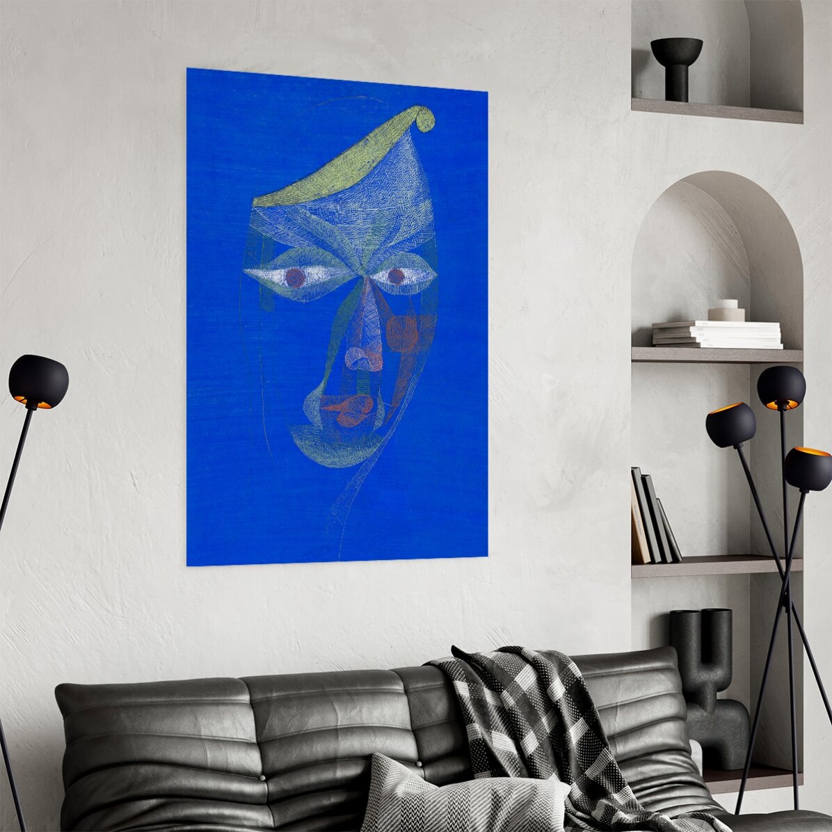 Poster Paul Klee, Portrait of an Oriental 1924