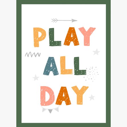 Poster Play All Day