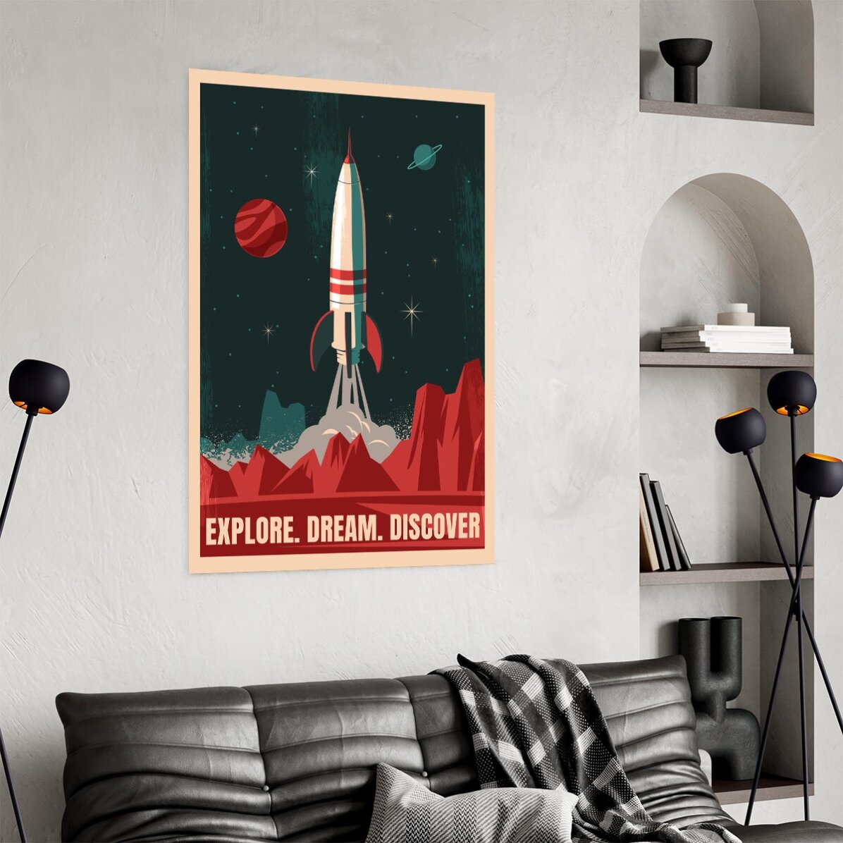 Poster Rachetă Spațială