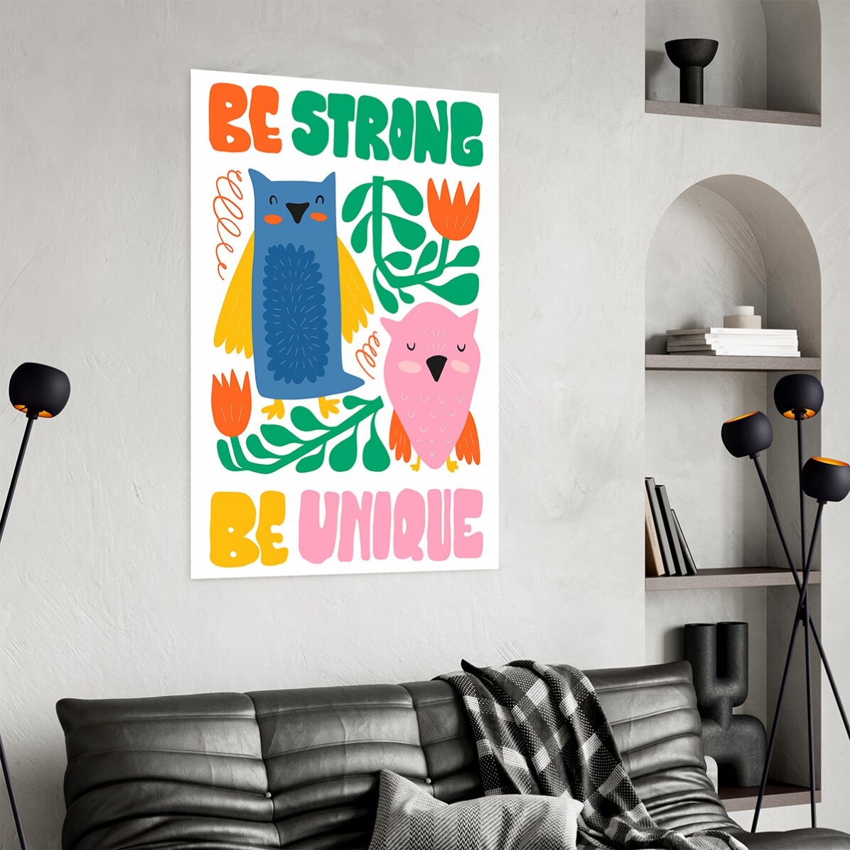 Poster Strong & unique