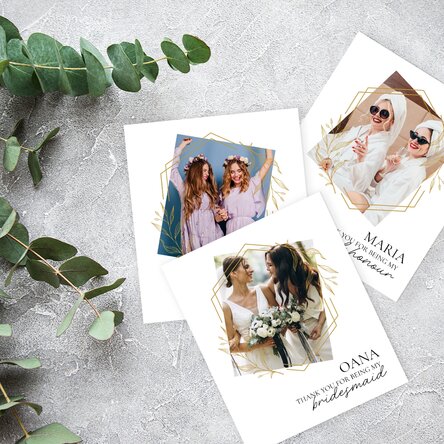 Poză 10x12 cm personalizată - Thank you!