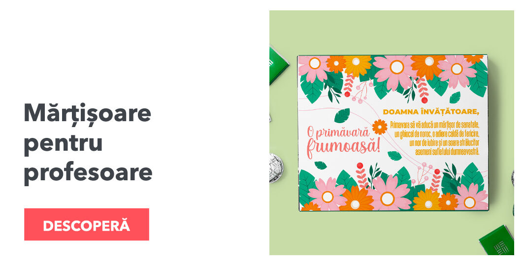 Mărțișoare pentru profesoare / învățătoare