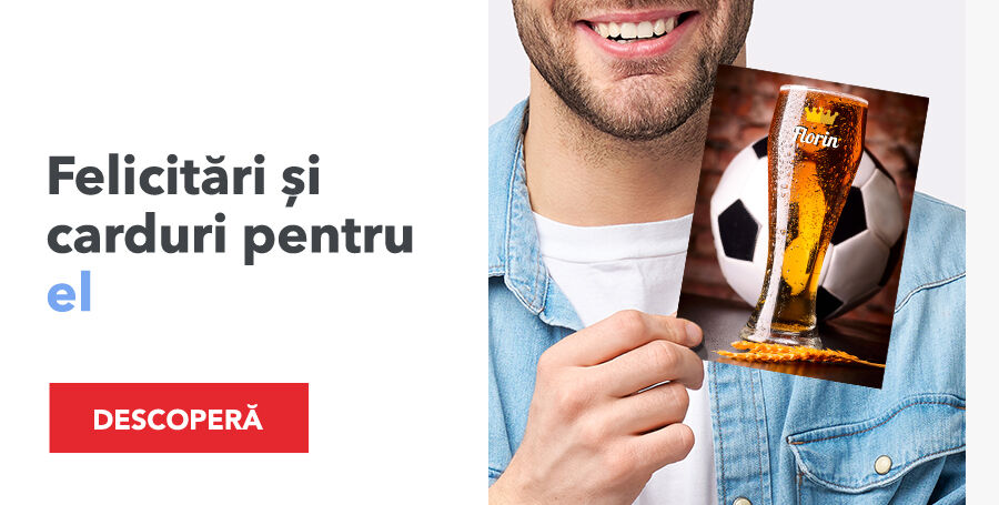 Felicitări pentru el 