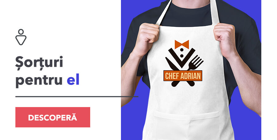 Șorțuri personalizate pentru el