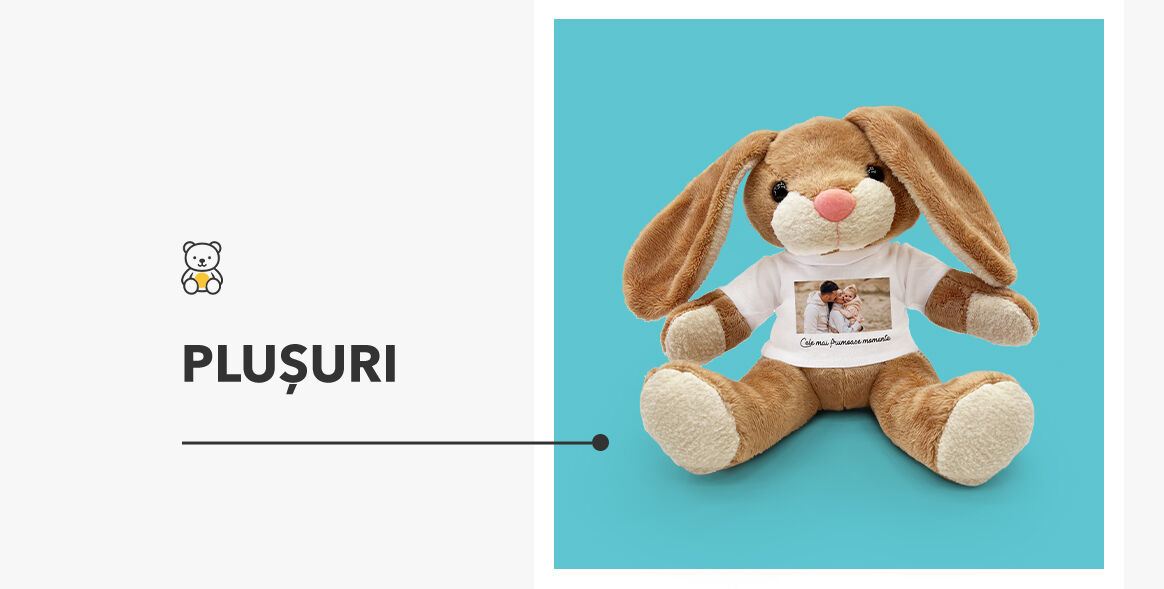 Plușuri personalizate