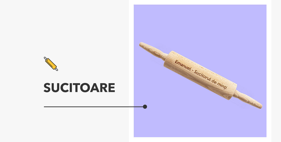 Sucitoare personalizate