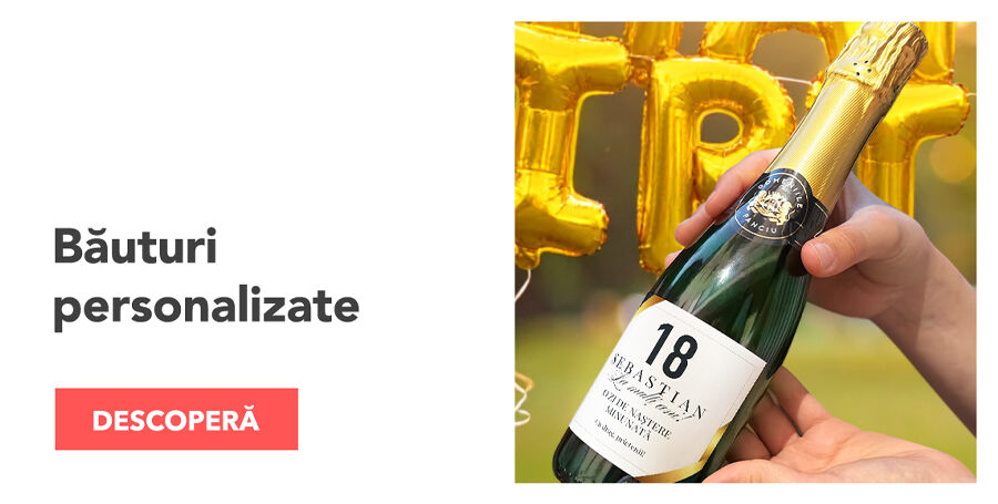 Băuturi personalizate pentru zi de naștere