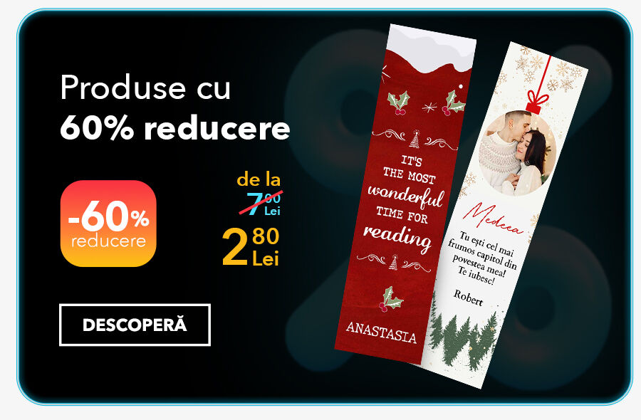 Cadouri personalizate reduse cu 60% - Black Friday
