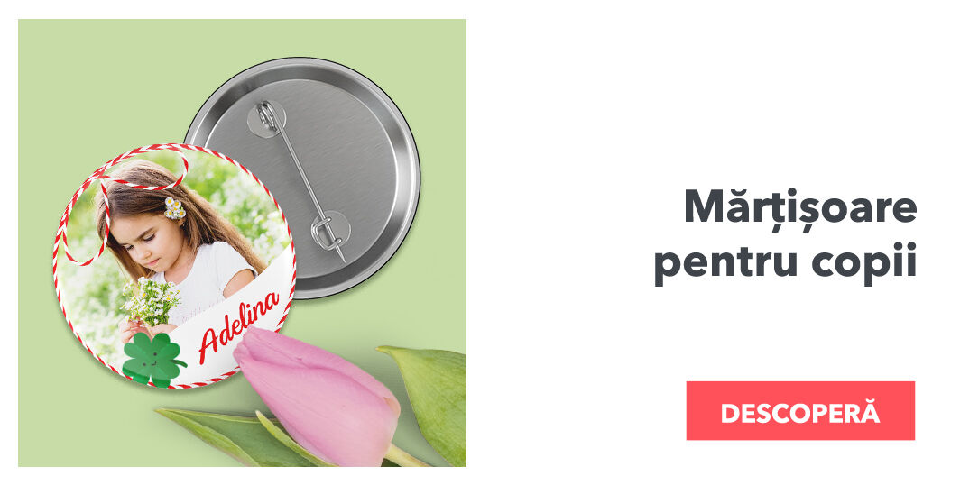 Mărțișoare pentru copii