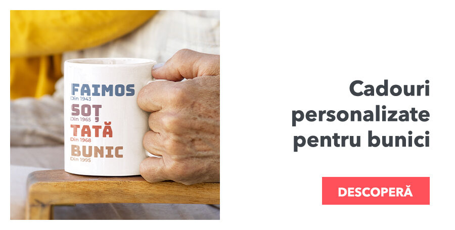 Cadouri personalizate pentru bunici