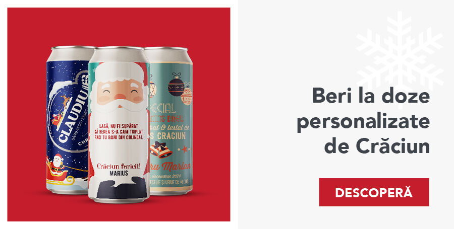 Bere la doză personalizată de Crăciun
