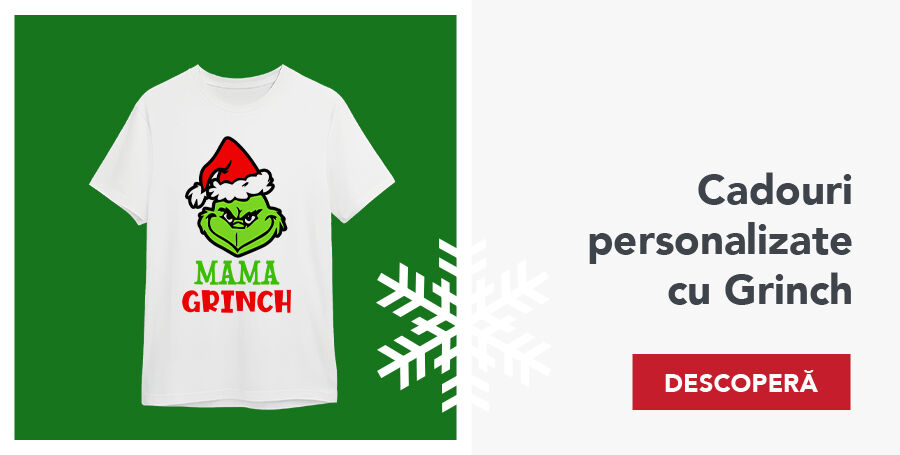 Cadouri personalizate cu Grinch