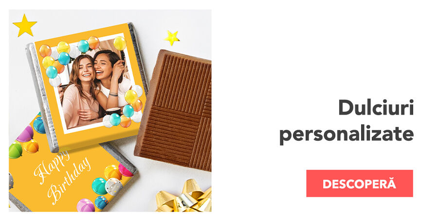 Dulciuri personalizate pentru zi de naștere