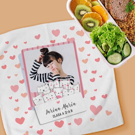 Prosop personalizat cu nume și poză - Kitty