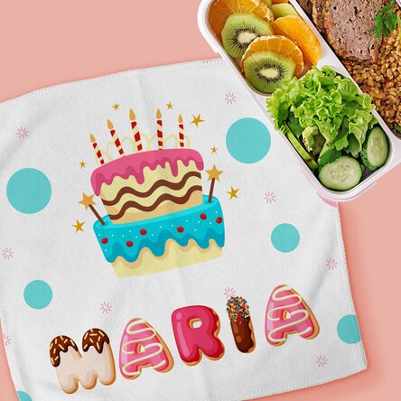 Prosop personalizat cu nume special - Tort