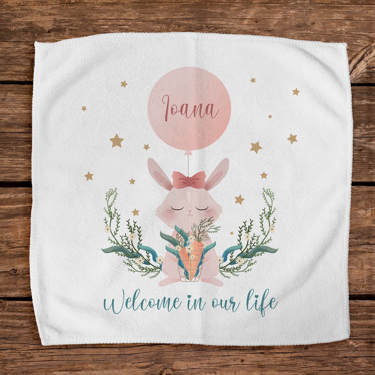 Prosop personalizat cu nume  - Welcome, babygirl