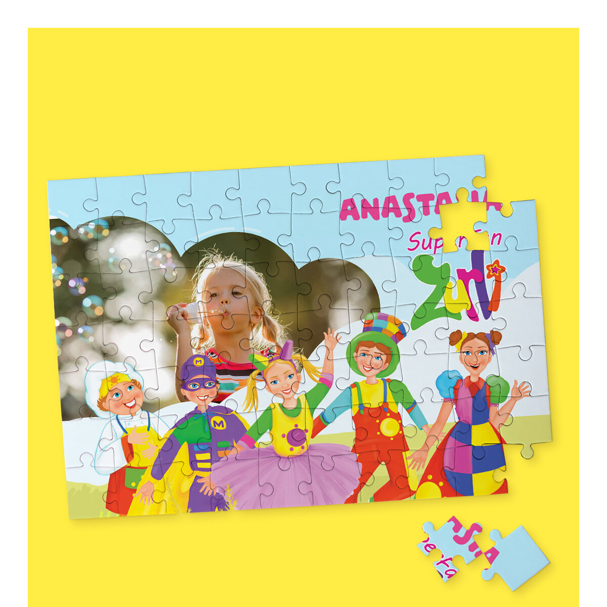 Puzzle-uri personalizate sub licență oficială Gașca Zurli