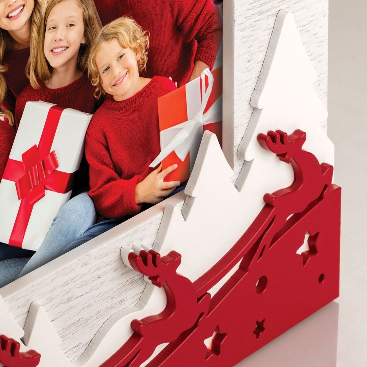 Ramă foto de Crăciun - model Henk