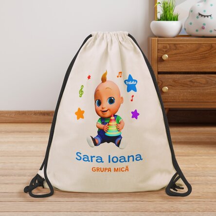 Rucsac personalizat cu nume - Johny, TraLaLa