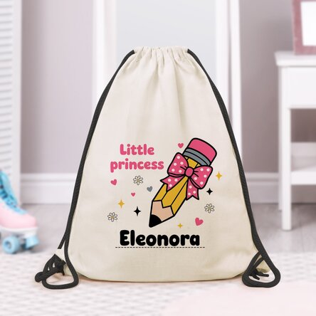 Rucsac personalizat cu text - Creion