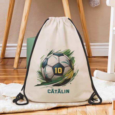 Rucsac personalizat cu text - Fotbal