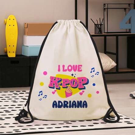 Rucsac personalizat cu text - Kpop