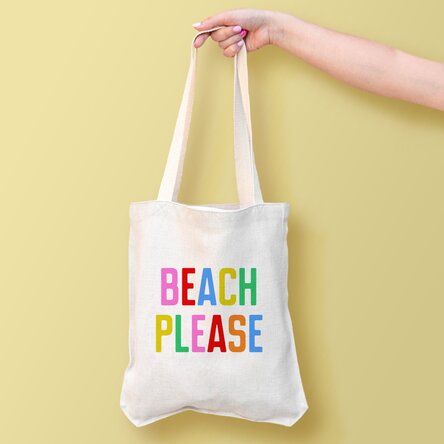 Sacoșă personalizată - Beach please