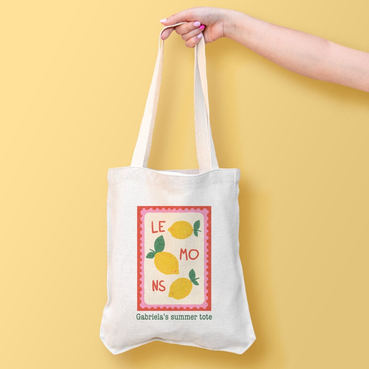 Sacoșă personalizată cu mesaj -  Summer