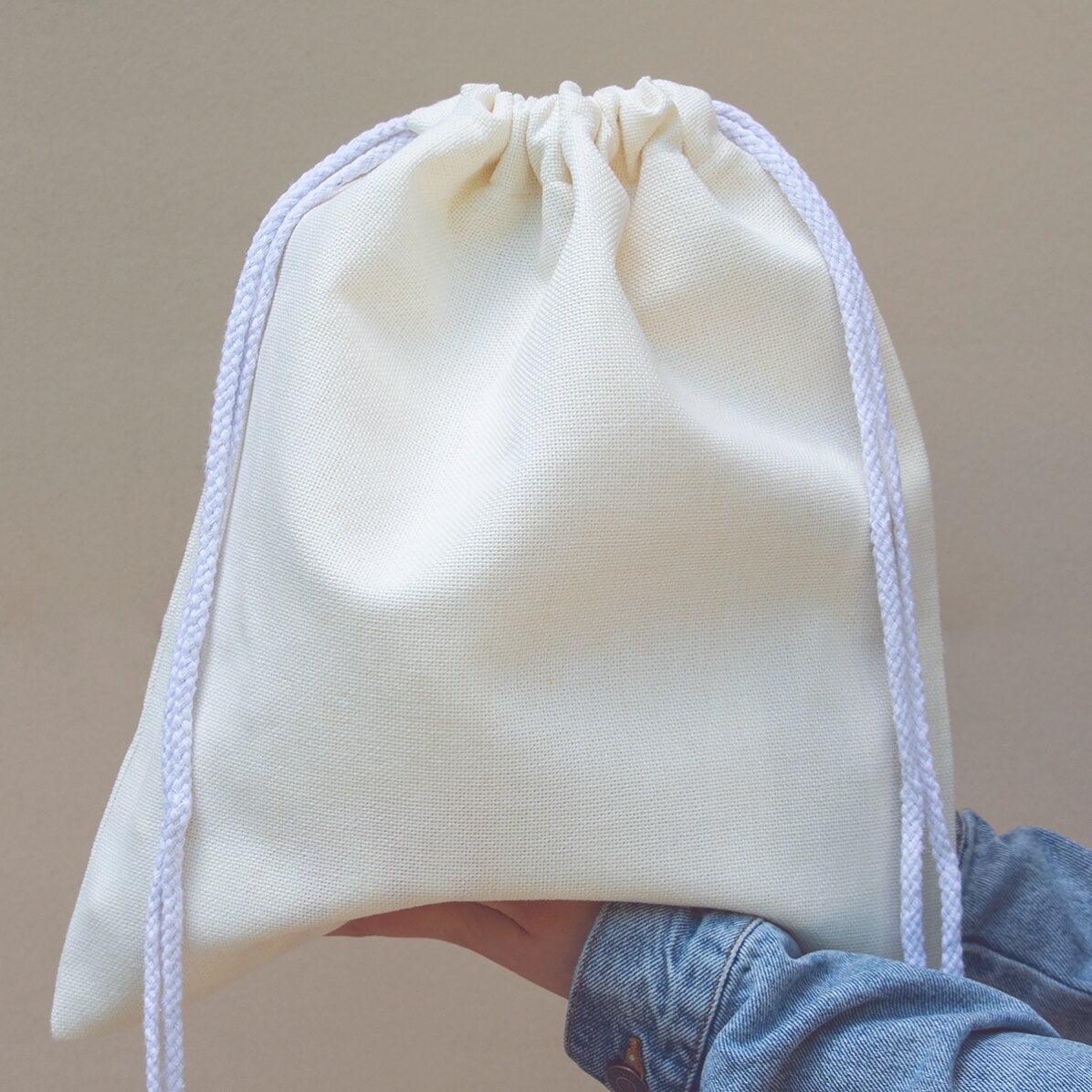 Săculeț mediu personalizat cu nume - Little girl