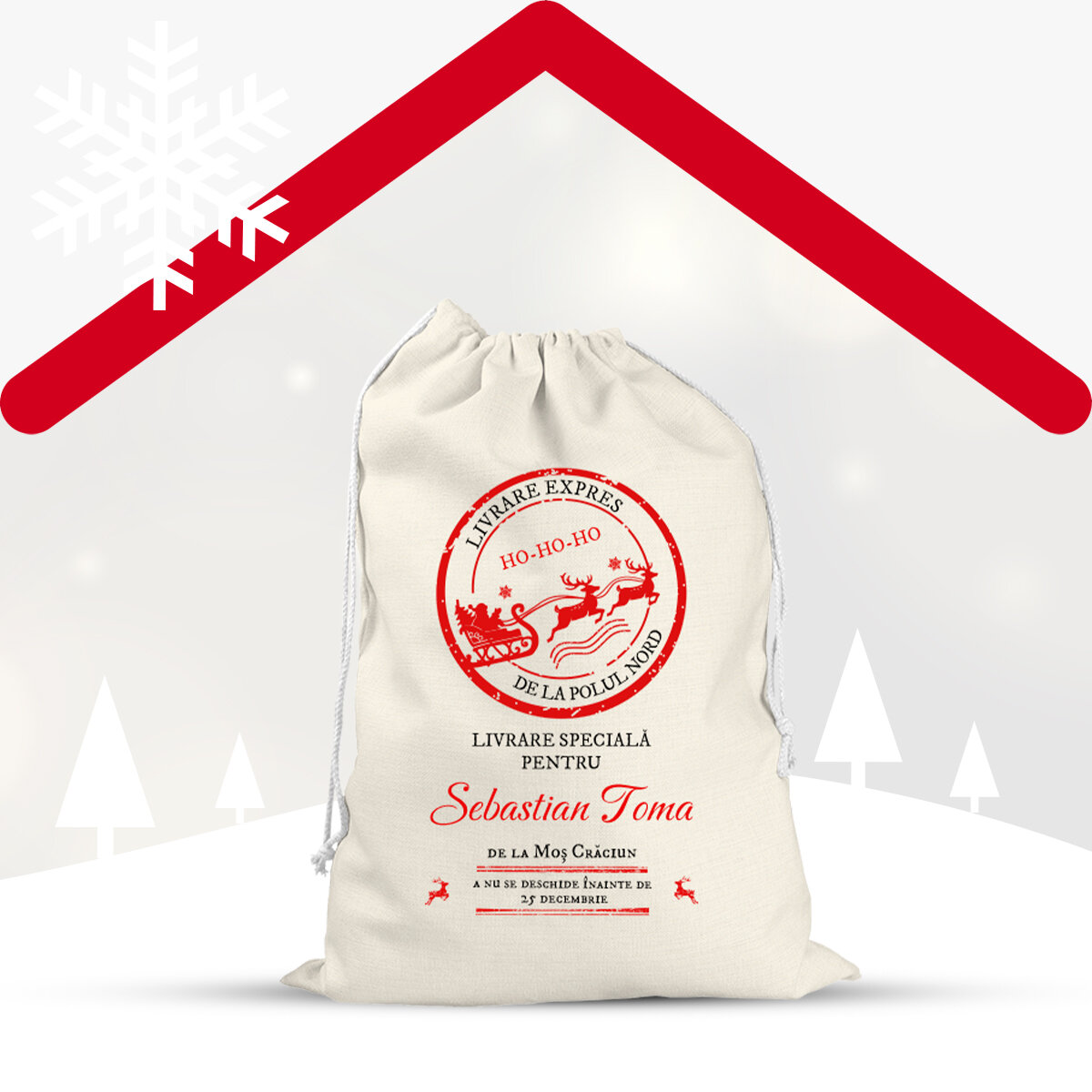Săculeți și saci de Crăciun