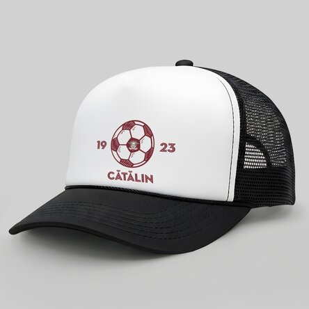 Șapcă personalizată  FC RAPID cu nume - Minge