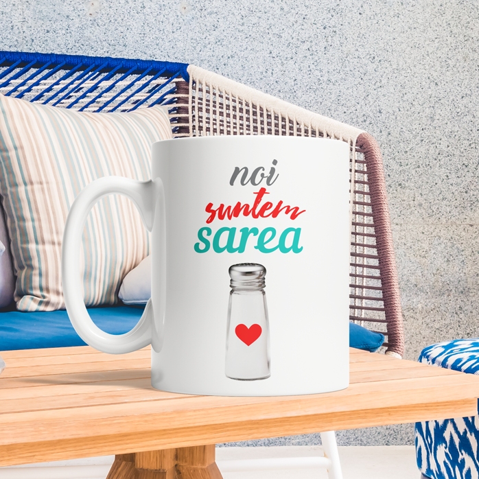 Căni pentru cuplu - sarea și piperul