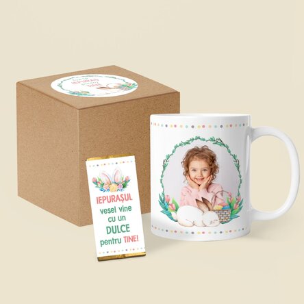 Set cadou de Paște - Iepurașul vesel