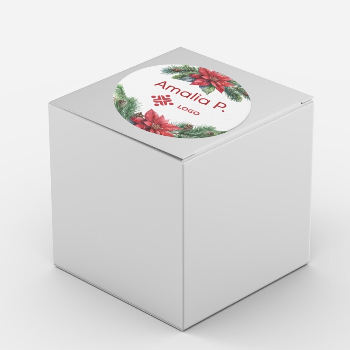 Set cadou de Crăciun personalizat cu logo și mesaj - Christmas