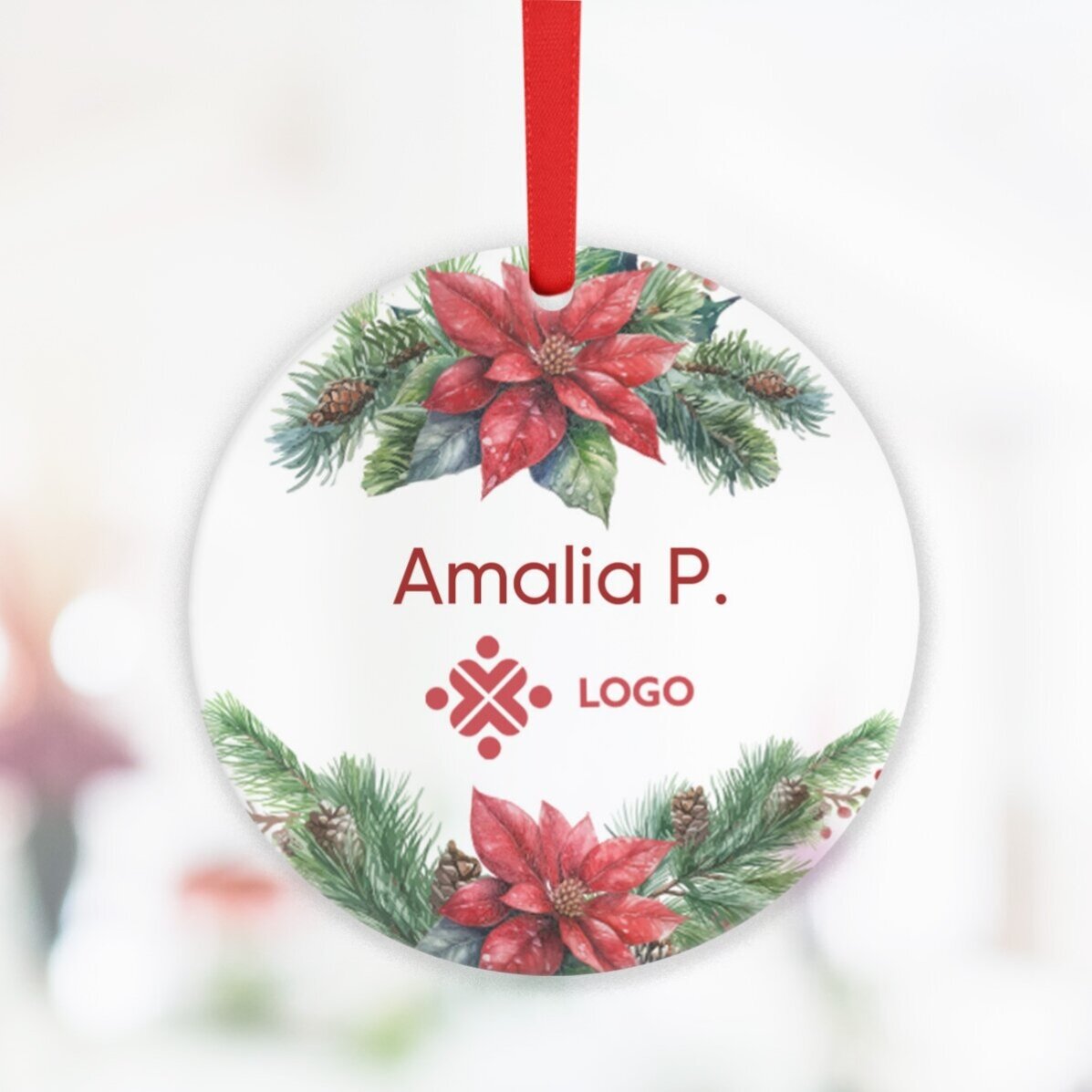 Set cadou de Crăciun personalizat cu logo și mesaj - Christmas