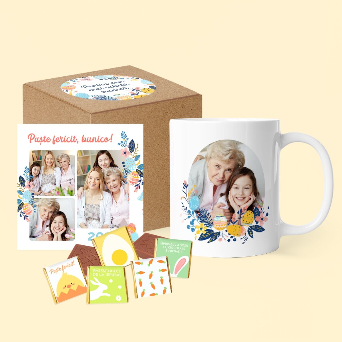 Set cadou de Paște pentru bunica