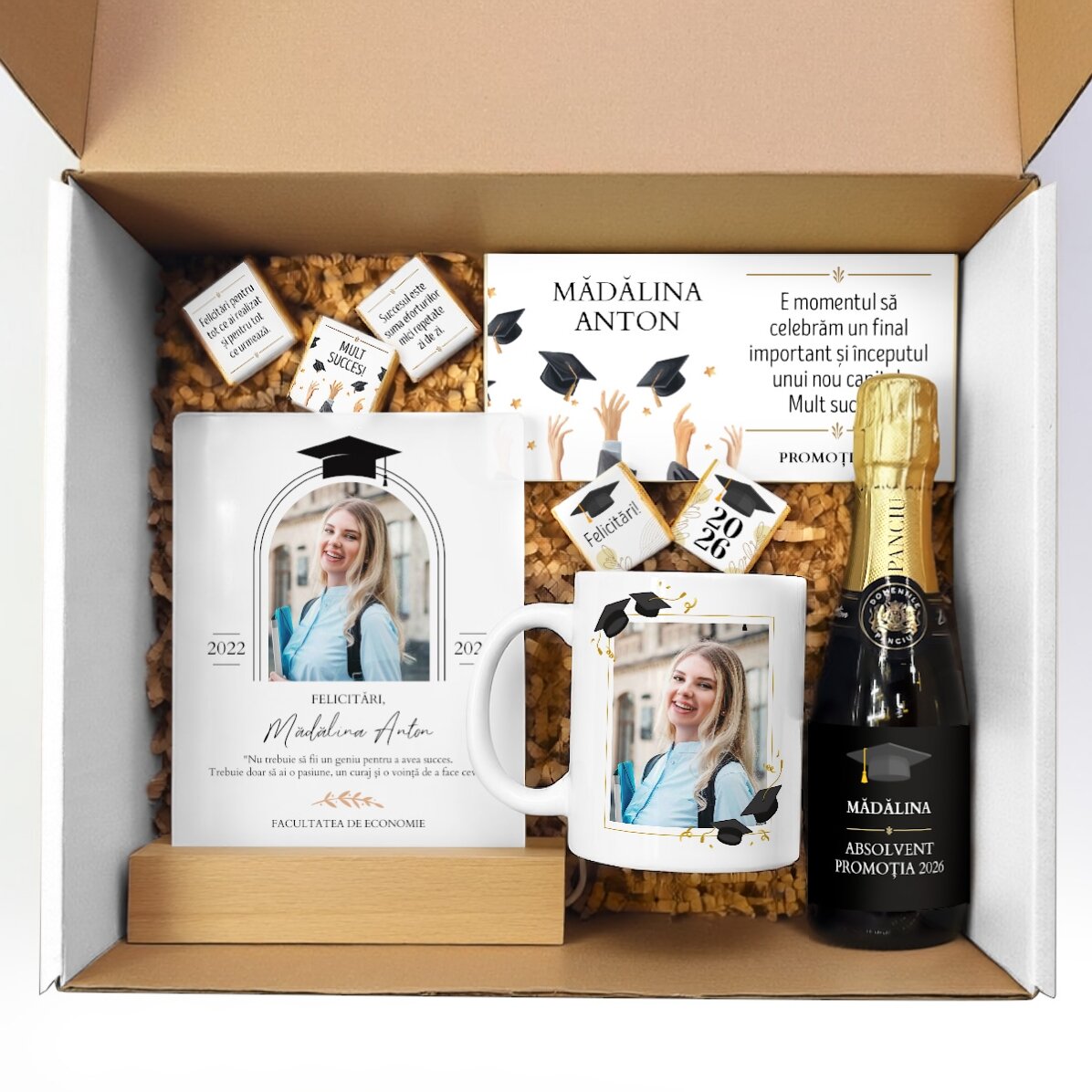 Set cadou pentru absolvenți - Felicitări