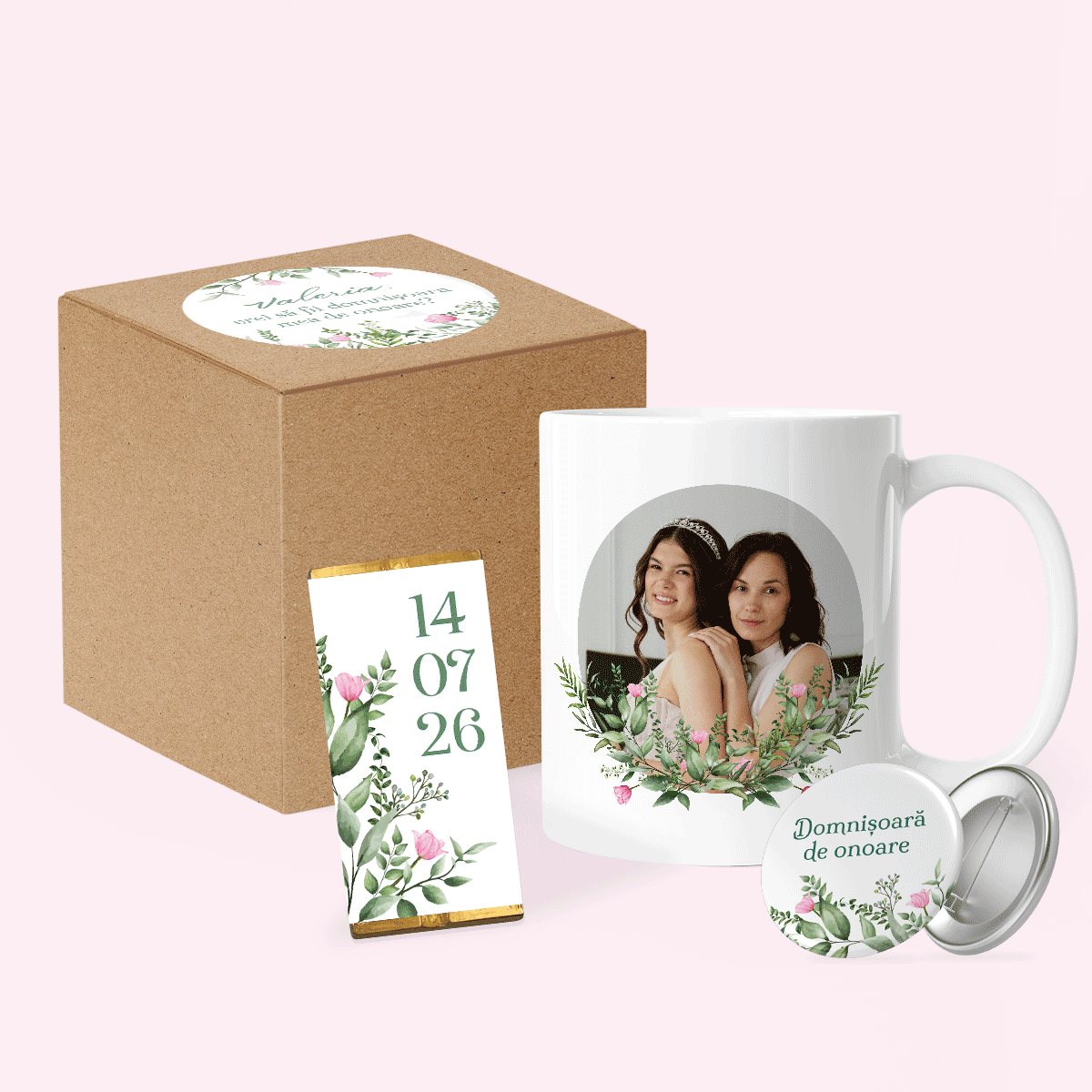 Set cadou pentru domnișoare de onoare