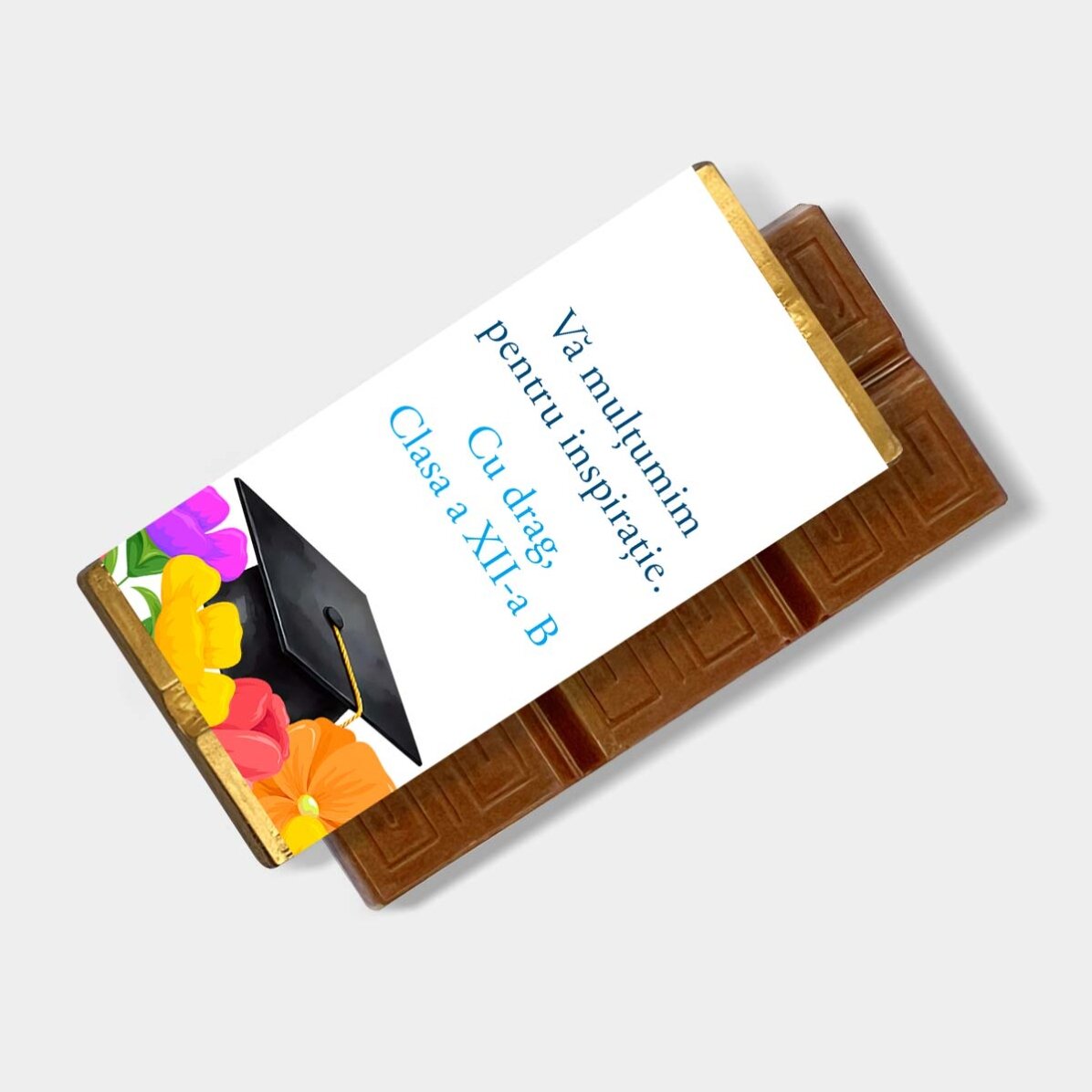 Set cadou pentru profesoare personalizat cu mesaj si logo
