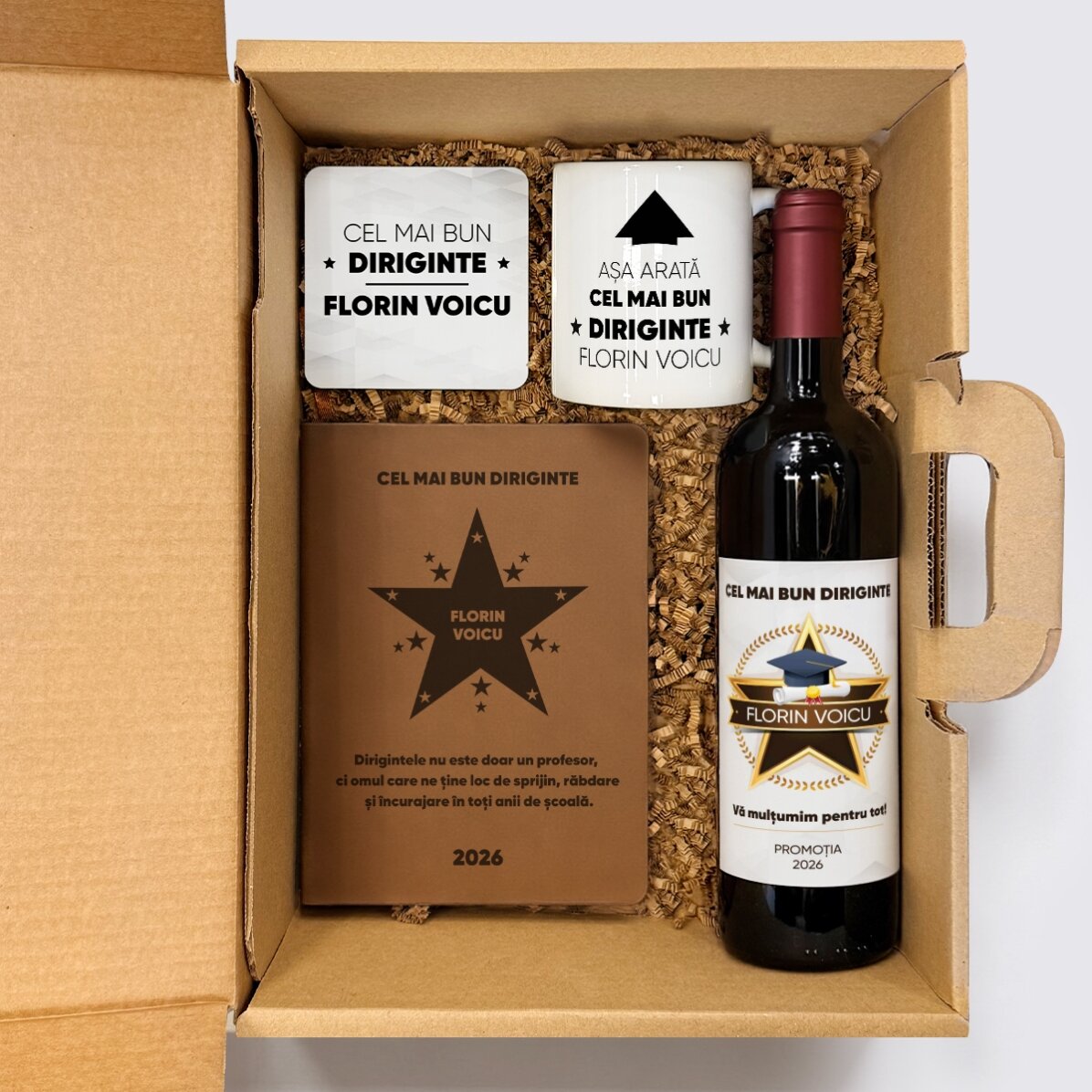 Set cadou pentru profesori/diriginte - Absolvire