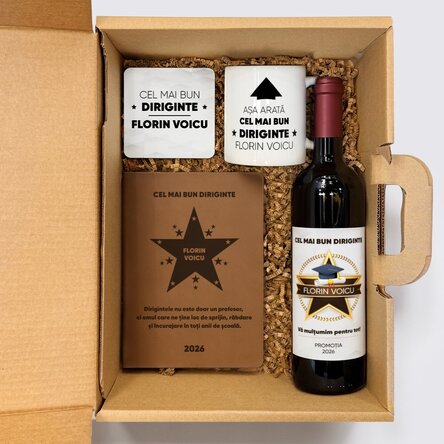 Set cadou pentru profesori/diriginte - Absolvire