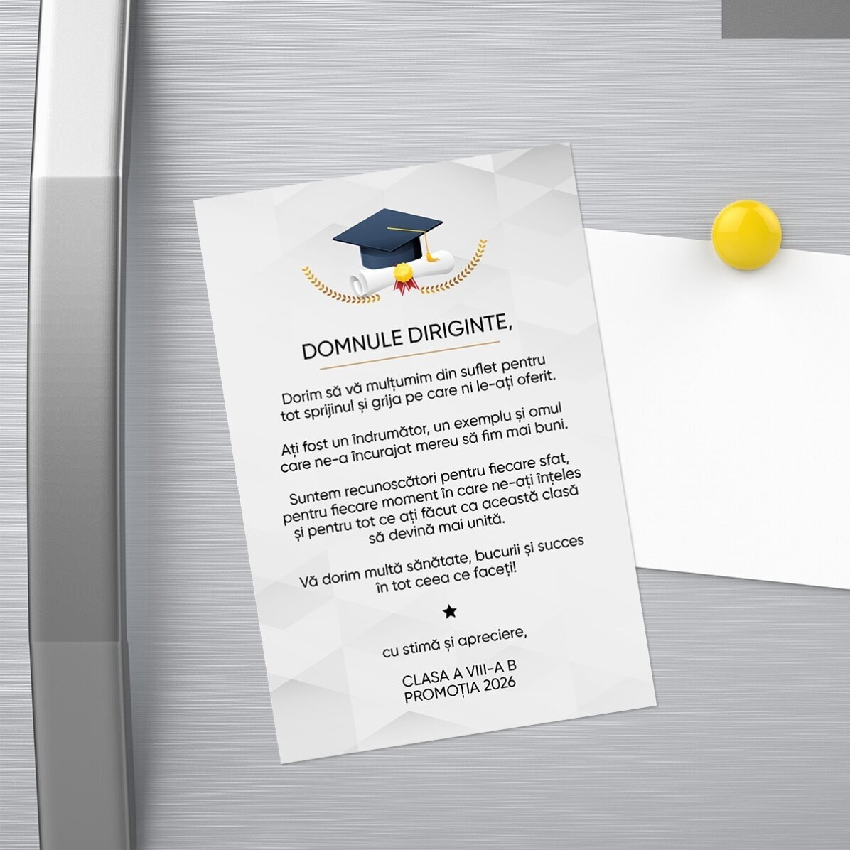 Set cadou pentru profesori/diriginte - Absolvire